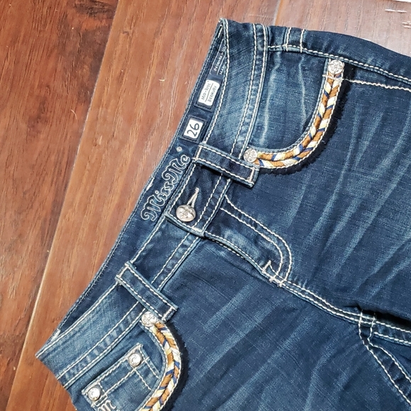 Miss Me Jeans Bermuda Shorts Size 26 - Picture 2 of 7